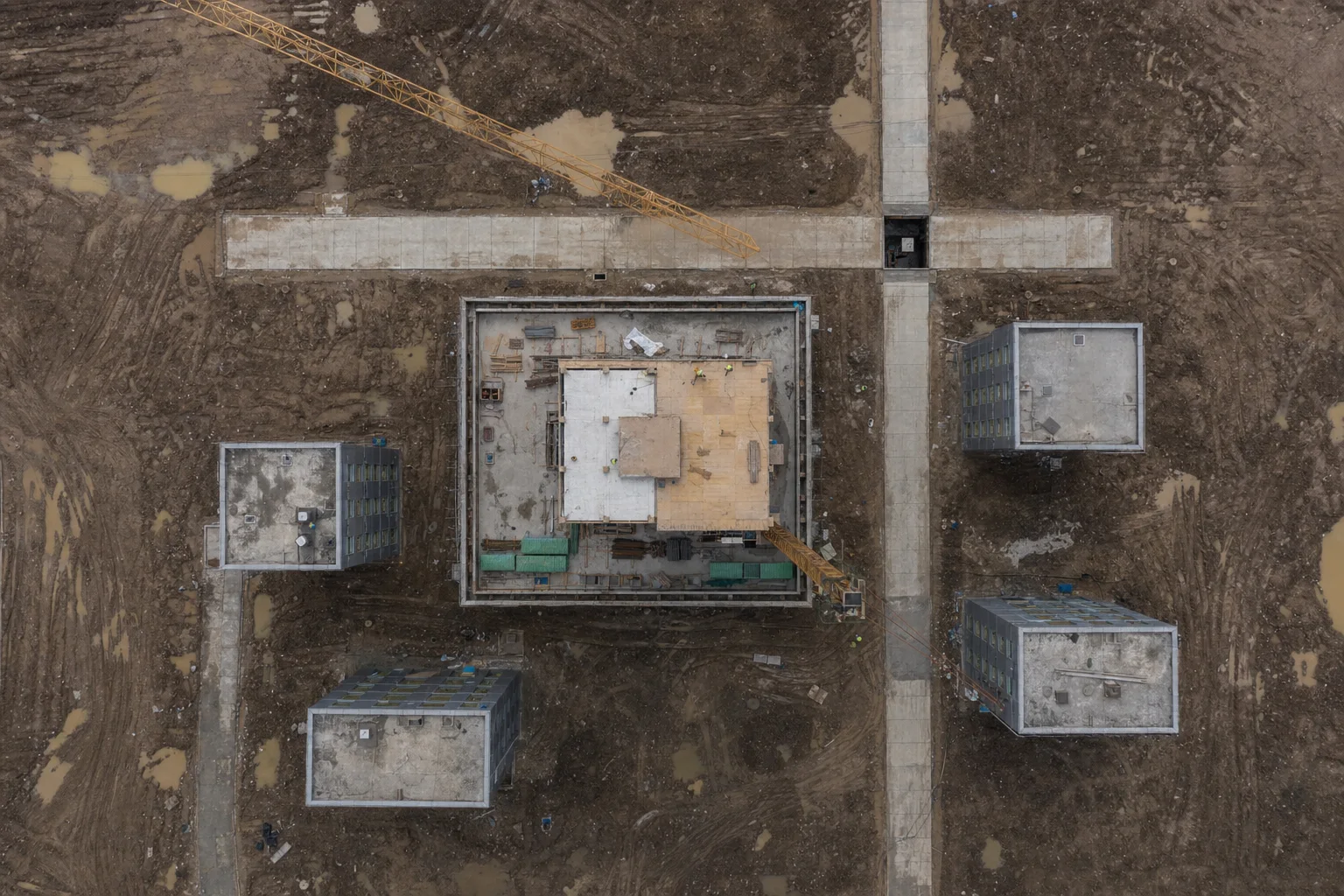 Nadir drone image used to build the orthomosaic